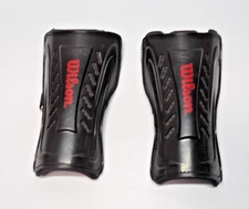 Wilson WTH5200 Youth Soccer Shin Guards Good Condition Pre Owned