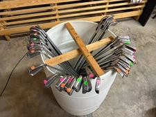 Lot of Golf Clubs ... 46 Wilson & Spalding Irons ... Summer Clearance Special