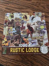 Ceaco Rustic Lodge 1000 Piece Jigsaw Puzzle Hunting Fishing