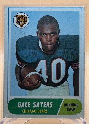 1968 Topps - Gale Sayers #75 Chicago Bears