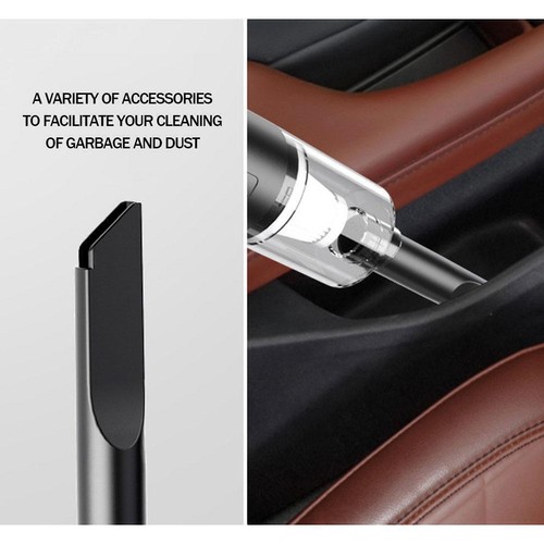 Leistungsstarker kabelloser Auto Staubsauger Mini tragbarer Handstaubsauge D7U4 - Bild 3 von 11