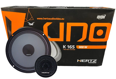 HERTZ UNO Series K-165 6.5'' Two-Way Component Speaker System (Pair)