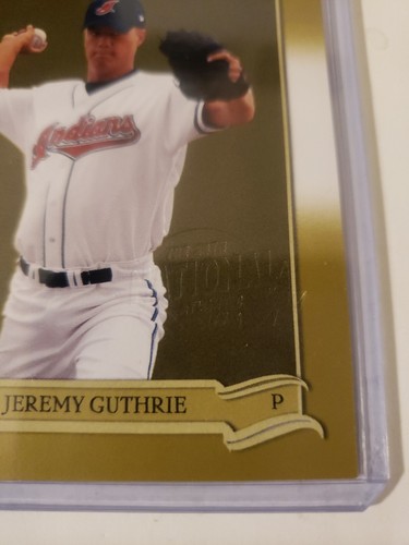 2003 Donruss Classics Rc Jeremy Guthrie 24th nationals Atlantic city rare SP /5 - Picture 3 of 3
