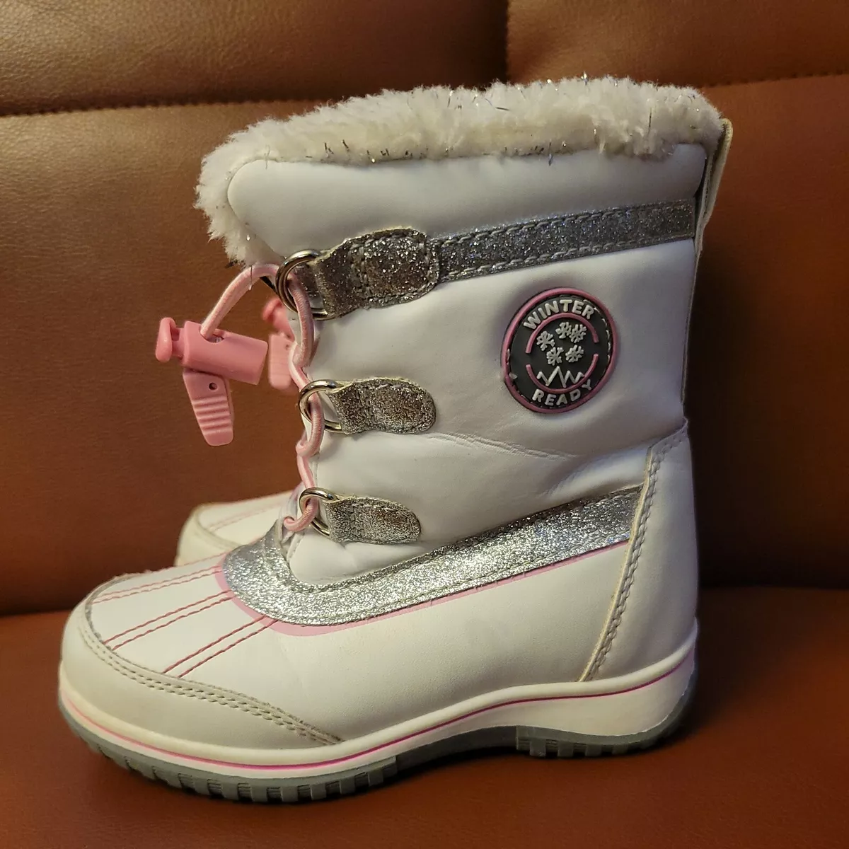 Khombu white shop winter boots