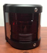 MARINE BOAT RED PORT NAVIGATION LIGHT WATERPROOF BOATS UP TO 12M