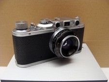 Leitz Wetzlar - Leitz Leica II + Komura 3.5/35 mm "Rare M39 Optics" - RARE!