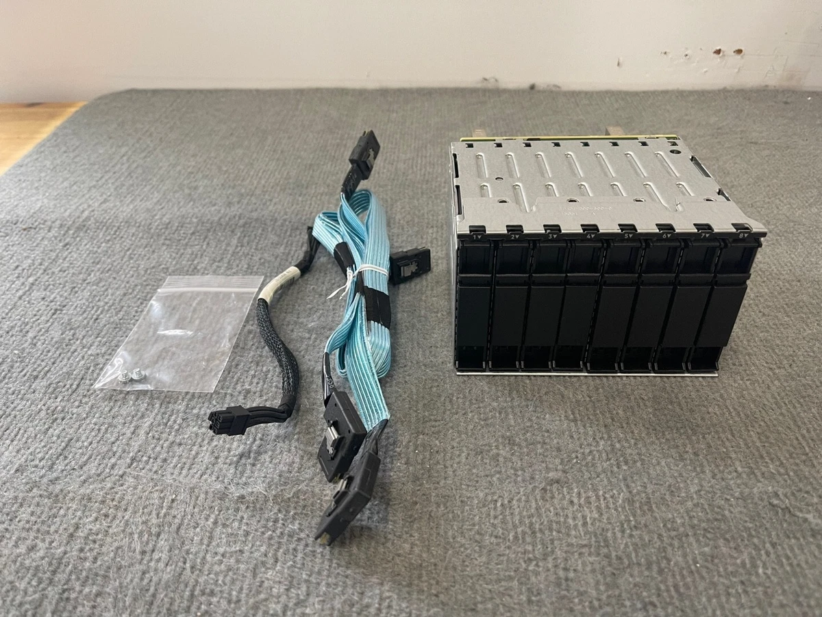 HP 826691B21 DL380 Gen10 8SFF Cage Backplane Kit Cables 871388001