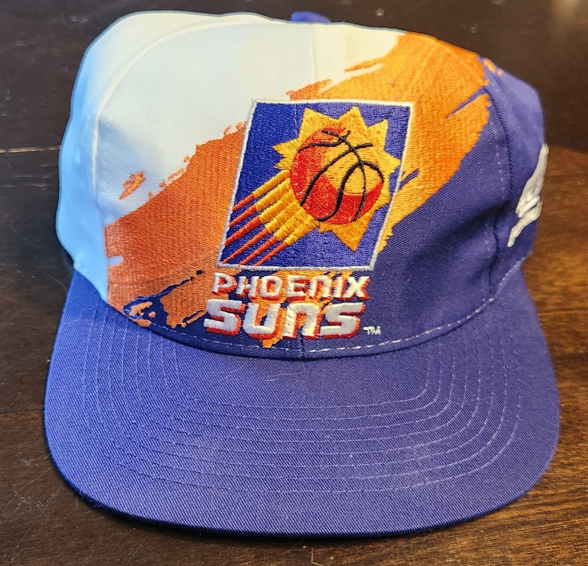 Vtg Rare 90s Phoenix Suns Logo Athletic Splash snapback hat