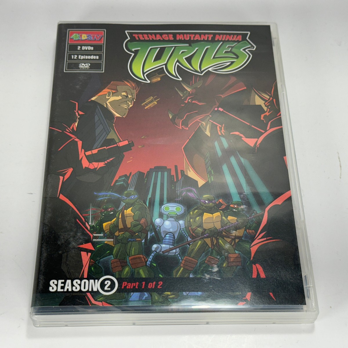 Teenage Mutant Ninja Turtles Season 2 Part 1 DVD 2-Disc Set HTF