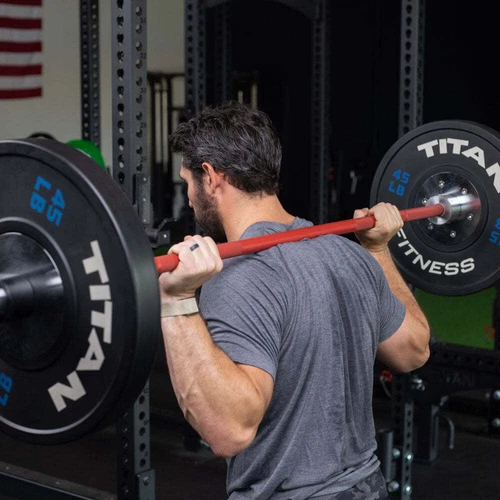 Titan Series Olympic Power Barbell - Thumbnail 4