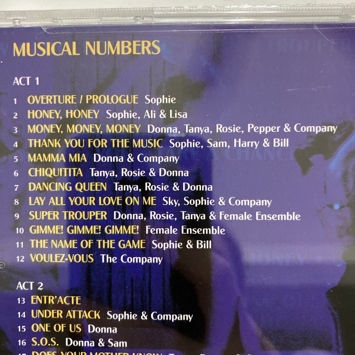 Mamma Mia! by Mamma Mia Soundtrack CD 731454311526| eBay