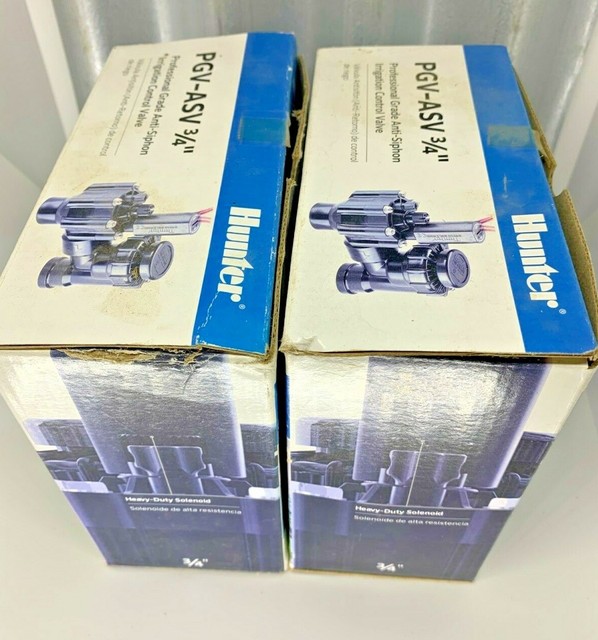 Hunter PGV075ASV 3/4" Irrigation Control Valve. for sale online eBay