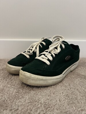Vintage 1997 Nike GTS Canvas Agassi Tennis Shoes Green Size  display picture 2