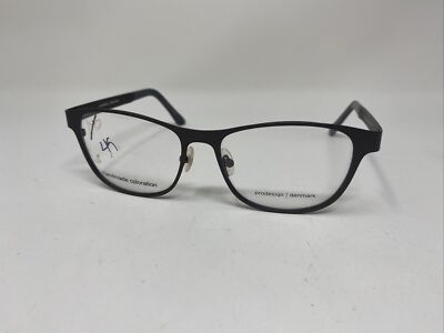 PRODESIGN DENMARK EYEGLASS FRAME 1244 6521 53/-6/130 MATTE GRAY PURPLE &J14