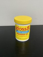 UPC 075610450101 product image for [ 1 Jar ] Gloss 8 Pressing Oil with Lanolin - 4 Oz Each - US Seller | upcitemdb.com