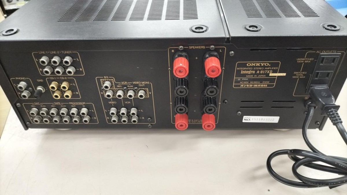 ONKYO Model number: A-817XD Amplifier | eBay