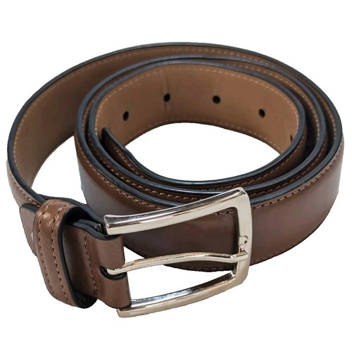 Vintage Cipriani ItalianCalfskin Leather Belt Medium Brown 