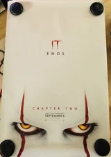 IT CHAPTER 2 Original Movie Poster DS 27x40 MINT Pennywise Horror FINAL VERSION