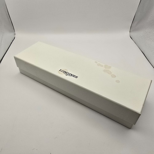 RARE VINTAGE SWISS LONGINES BLUE WATCH BOX REF:601 WITH OUTER & INNER BOXES. - Picture 7 of 19