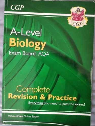 A-level Biology AQA CGP Revision Guide - Picture 1 of 4