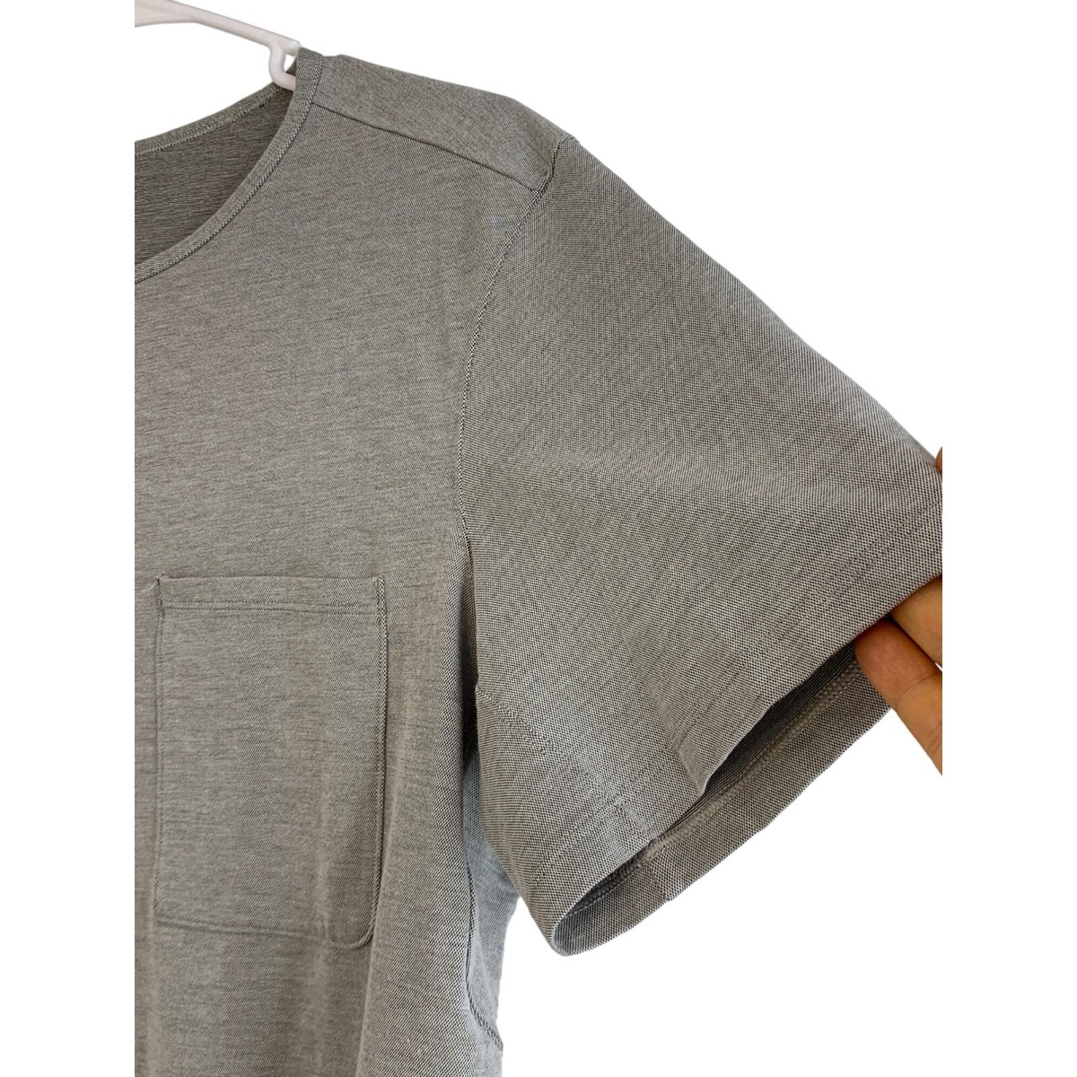 Mens Lululemon Short Sleeve chest Pocket relaxed T-shirt