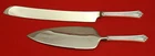 Quincy by International Sterling Silver Wedding Cake Set Server 2pc Custom HHWS