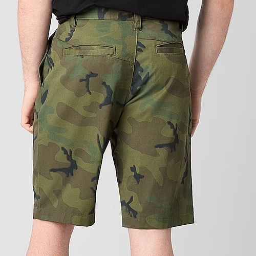 Volcom Vmonty 22 inch Mens Shorts -Green Combo 34 inch waist NWT $55 - Picture 3 of 3