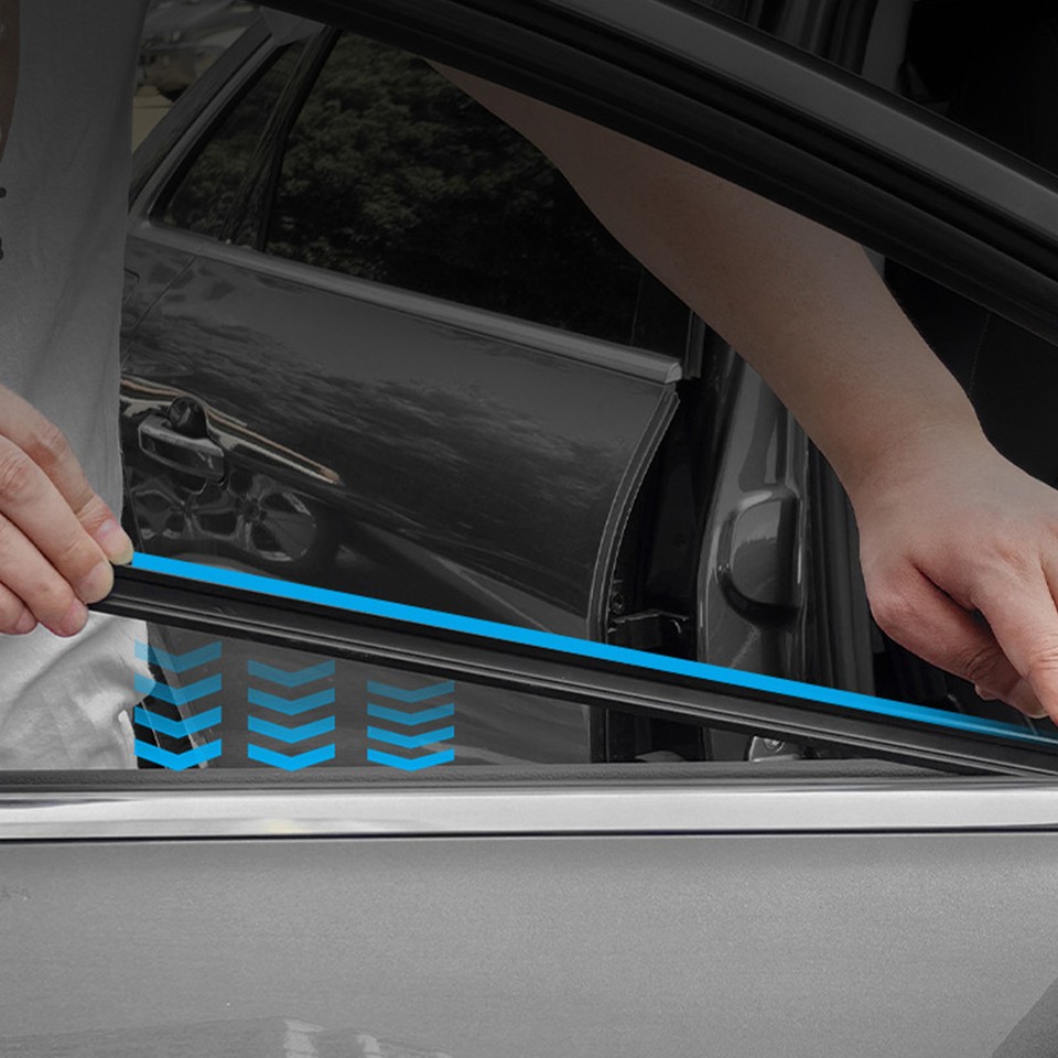 Car Side Window Wipers * 2pcs Water Mist Removal Utility Wearresistant