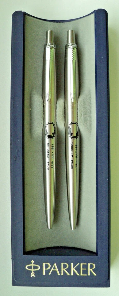 RARE PARKER JOTTER EDITION ROYAL WEDDING 29th JULY 1981 ,ORIGINAL BOX - Bild 3 von 3