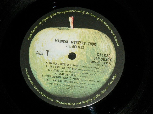 ザ・ビートルズ マジカル・ミステリー EAP-9030X d1042y107 The BEATLES Japan 1969? EAP-9030X NM LP MAGICAL MYSTERY TOUR