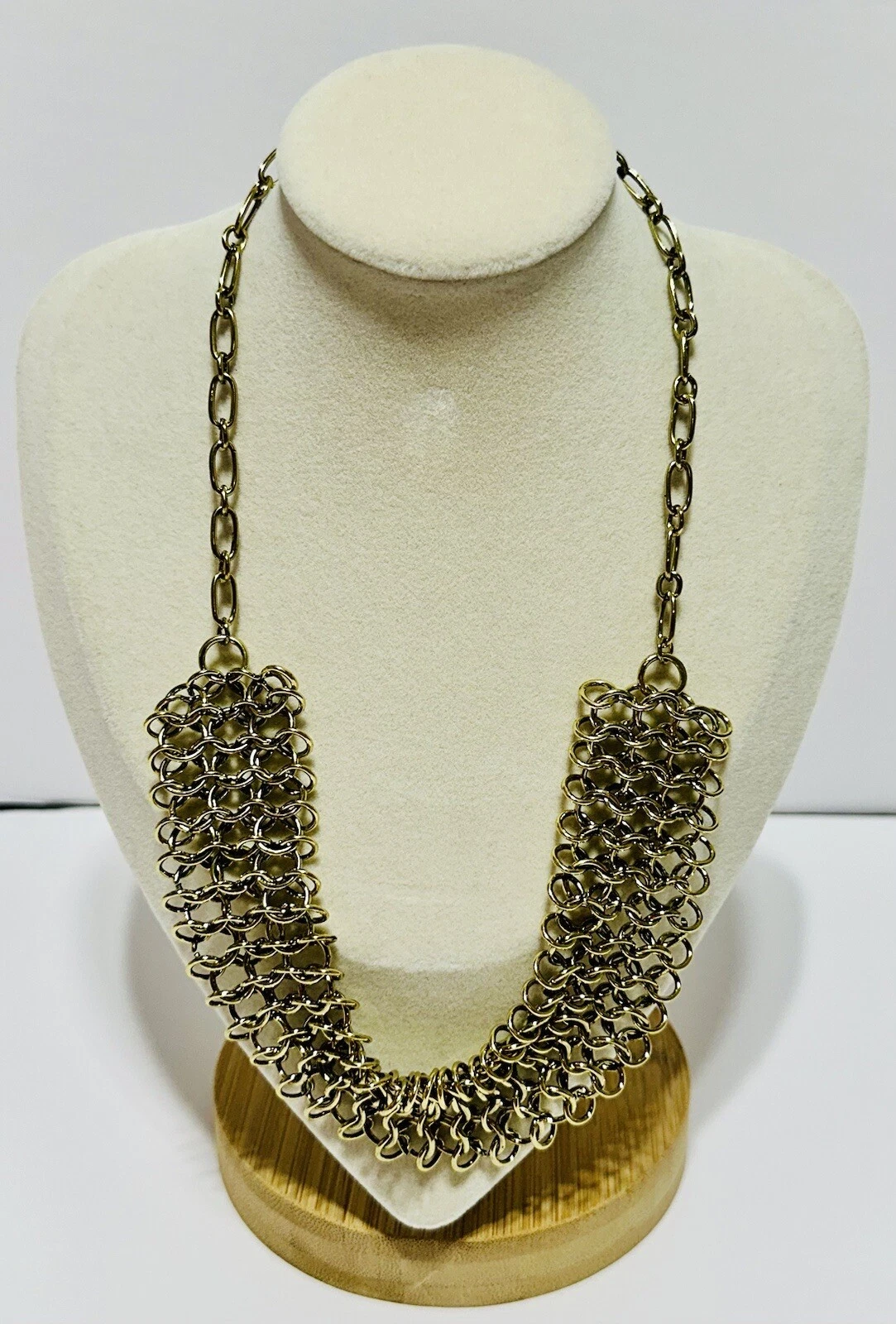 VETEMENTS Collana Banana Republic Chain Mail Tono Oro 16 pollici.
