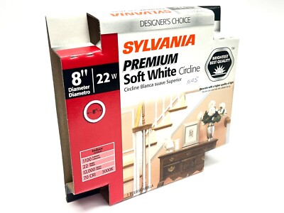 Sylvania FC8T9/DSW/RP Premium Soft White Circline Bulb 8'' Diameter 22W