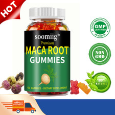 Maca Root Gummies - Boost Energy Levels,Increase Performance  Stamina