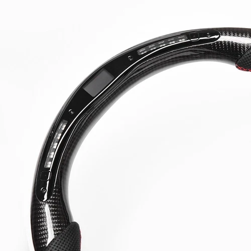 Real carbon fiber LED Sport W/heated Steering Wheel For INFINITI Q50 QX50 13-17 - Picture 14 of 14