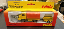 Solido Toner Gam Ii 3005 Chasse Neige Snow Plow Truck W Trailer Diecast Model