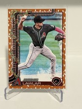 2025 Topps Holiday - Jordan Lawlar #H141 Gold Holiday Lights