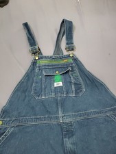 Liberty Bib Overalls Mens Denim Carpenter Size 48x30