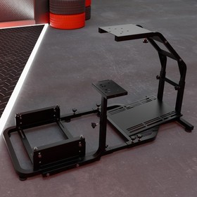 Supllueer Adjustable Racing Simulator Cockpit Stand Fits Logitech G920 G29 G923