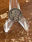 1935 Mercury Silver Dime, Full Date Average Circulated  STOCK PHOTO