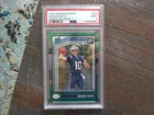 2024 Panini Donruss Optic RC Drake Maye #229 Green Velocity Prizm PSA 9 RARE!!