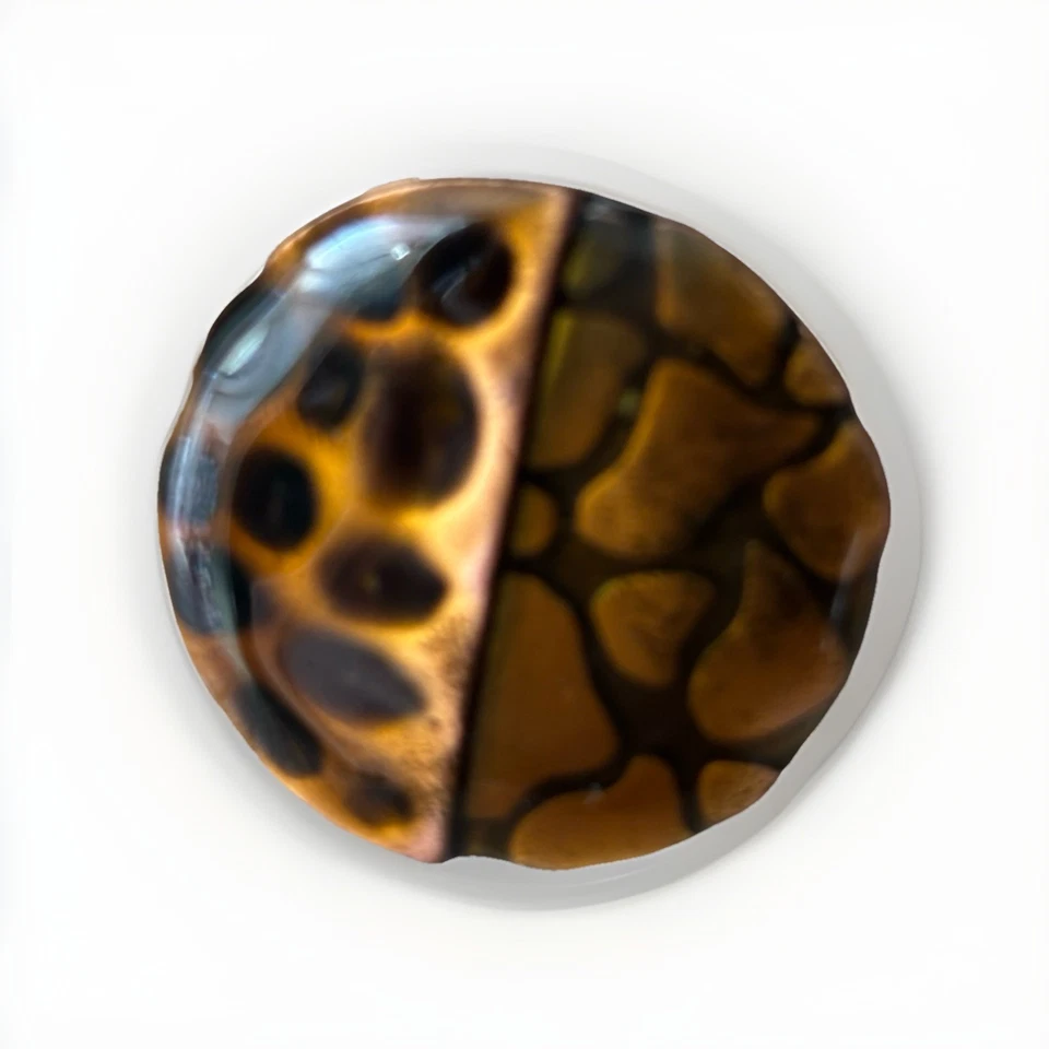 Jolie Bague En Cuivre Émaillé - Photo 1/4
