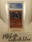 Charizard 136/135(GoldBoardered Secret Rare) CGC 8.5 Plasma Storm Holo
