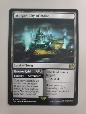 MTG Midgar, City of Mako Final Fantasy Regular Rare