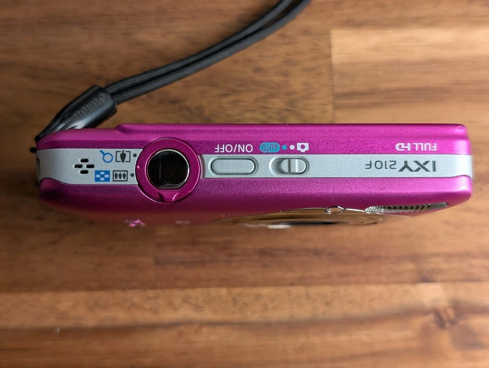 N MINT Canon IXY 210F Power Shot ELPH 100 HS 12.1MP Digital Camera JAPAN pink - Image 2 of 4