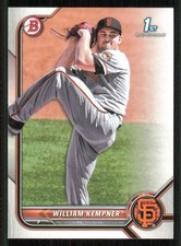 2022 Bowman Draft #BD3 William Kempner