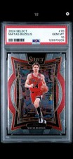 2024-25 Panini Select Rookie Matas Buzelis #70 Chicago Bulls PSA 10 Basketball