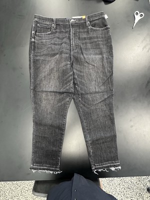 Arizona Women's Jeans Size 21 Highest Rise Skinny Ankle Slim Fit Distressed NEW