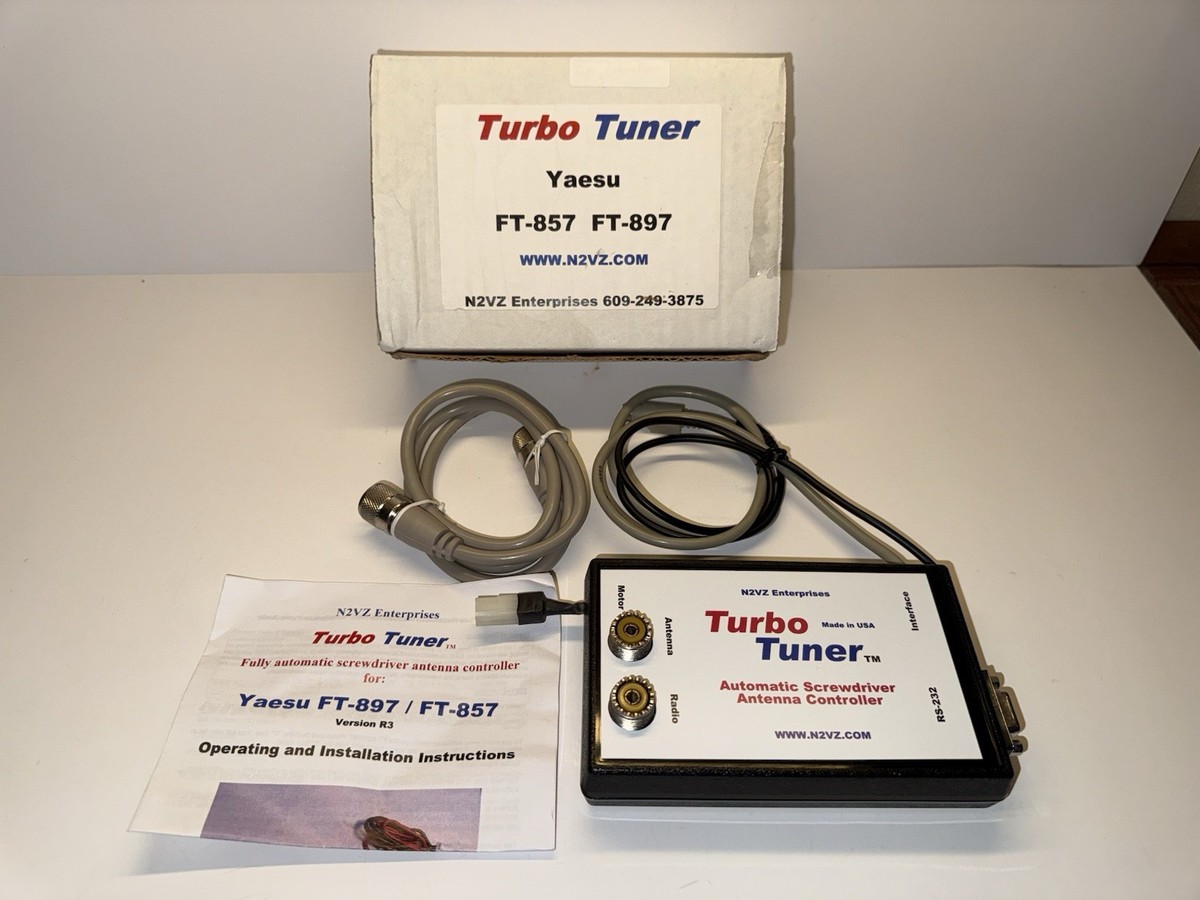 N2VZ Turbo Tuner Automatic Screwdriver Antenna Controller Yaesu Ft