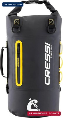 Cressi Ocelot Dry Bag - Water-Resistant Gear Protection with Carry Straps for Sw