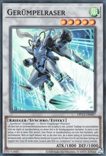 YuGiOh Gerümpelraser OP13-DE007 Super Rare Light Played unl.